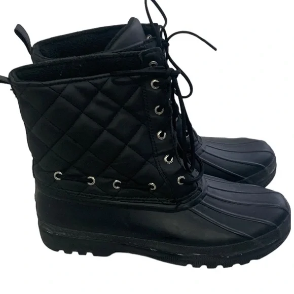 Sperry Shoes Sperry Womens Size Black Waterproof Quilted